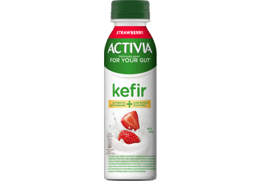 Напиток из кефира с клубникой ACTIVIA, 3,1% жирности, 280 г