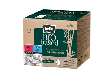 Higieniniai paketai BELLA BIO BASED ULTRA THIN NORMAL, 10 vnt.