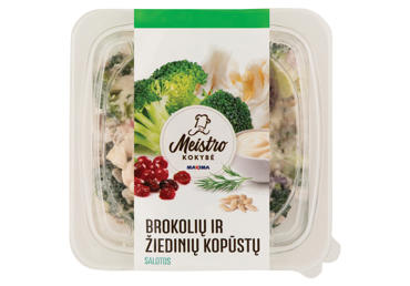 Brokolių ir žiedinių kopūstų salotos, 250 g