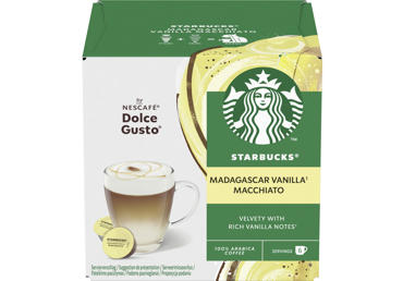 Kavos kapsulės STARBUCKS VANILLA MACCHIATO, 132 g
