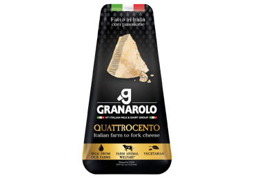 Hard cheese QUATTROCENTO GRANAROLO, 42.5% fat, 150 g