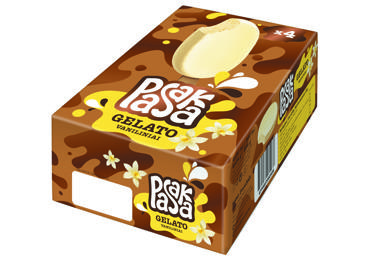 Valg. griet. vaniliniai ledai PASAKA GELATO, 4 x 64 g, 256 g