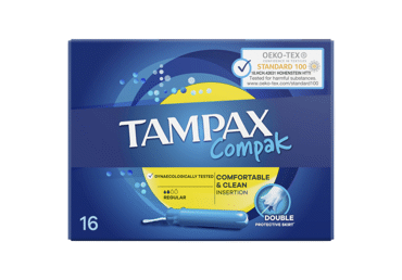 Tamponai TAMPAX Compak Regular, 16 vnt.