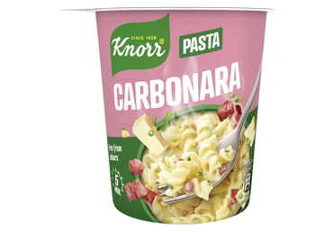 Instant noodles KNORR with carbonara sauce, 55 g
