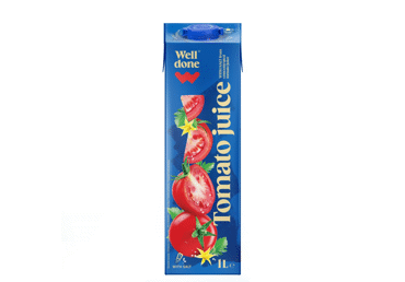Томатный сок WELL DONE, TETRA PAK, 1 л
