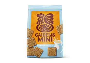 Печенье GAIDELIS MINI с сгущенным молоком, 380 г