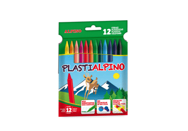 Vaškinės kreidėlės ALPINO, 12 vnt., 1 vnt.