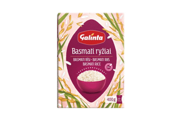 Ryžiai BASMATI GALINTA, 400 g