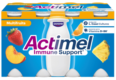 Ferm. jogurto gėrimas ACTIMEL, įv.skonių, 1,5% rieb., 8x100g, 800 g