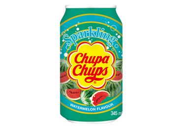 Gaivusis gėrimas CHUPA CHUPS, arbūzų skonio, 345 ml