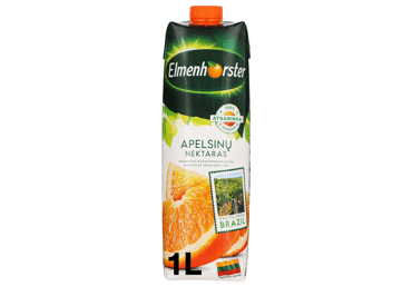 Apelsinų nektaras ELMENHORSTER (50%), 1 l