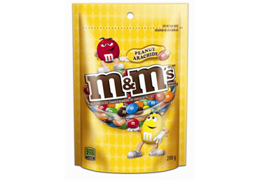 Драже M&M'S PEANUT с арахисом, 200 г