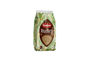 Brown long grain rice GALINTA, 800 g