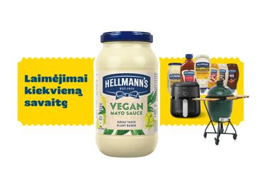 Majonezas HELLMANN'S PLANT BASED, 340 ml