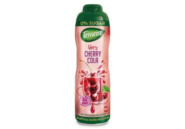 Sirupas su saldikliais TEISSEIRE, vyšninės kolos skonio, 600 ml