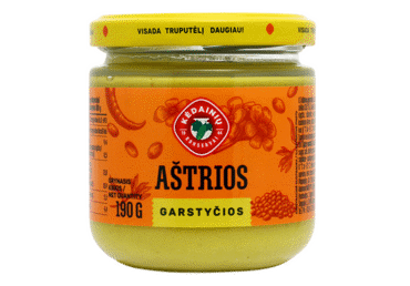 Aštrios garstyčios KĖDAINIŲ KONSERVAI, 190 g