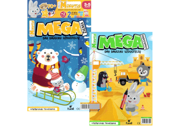 Žurnalas.KIŠKUTIS MIKUTIS. MEGA RINKINYS, 1 vnt.