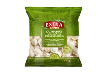 Frozen dumplings with meat and Provencal herbs EXTRA LINE, 400 g