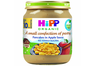 Blyneliai su obuoliais HIPP (nuo 10 mėn.), 200 g