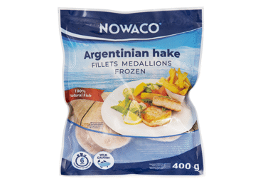 Šaldyti argentininių lydekų filė kepsneliai NOWACO, 400 g
