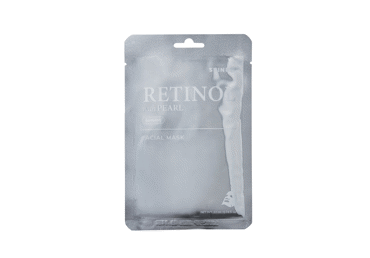SKIN627 lakštinė veido kaukė stangrinamoji su retinoliu ir perlais, 22 ml