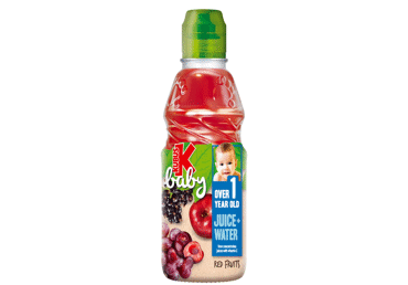 Apple, grape, cherry, blackcurrant nectar KUBUŠ BABY (12+ months), 300 ml