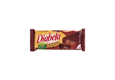 Вафли DIABETA с начинкой ванильного вкуса и какао, 32 г