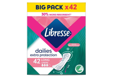 Higieniniai įklotai LIBRESSE LONG EXTRA, 42 vnt.