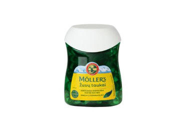 Dietary supplement MOLLER'S (fish oil capsules), 80 pcs.