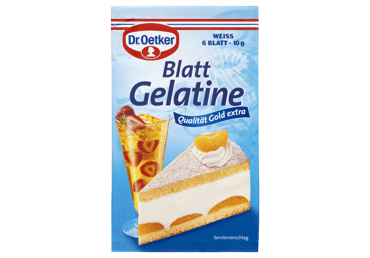 Želatinos lapeliai DR. OETKER, 10 g
