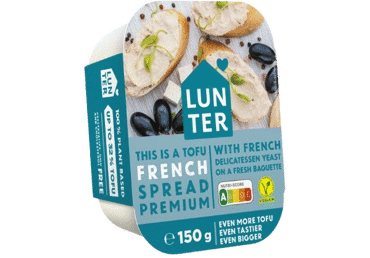 Prancūziška LUNTER tofu užtepėlė, 150 g