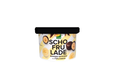 Šaldyti bananai šokolade SCHO FRU LADE, 130 g