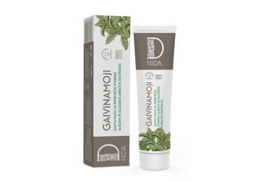 Dantų pasta NIDA su pipirmėčių aliejumi, 100 ml