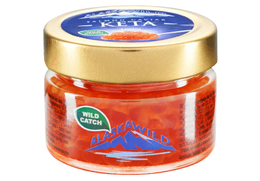 Keta (lat. Oncorhynchus keta) caviar, 100 g