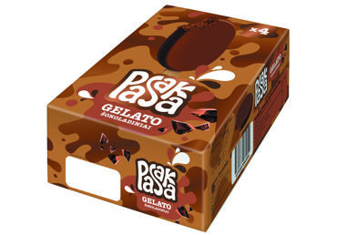 Valg. griet. šokoladiniai ledai PASAKA GELATO, 4x64 g, 256 g