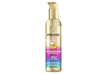 Leave-in hair cream PANTENE Hydration Recharge, Heat&Glow, 135 ml