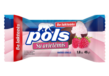 Avietinis sūrelis be laktozės POLS, 22,7 % rieb., 45 g