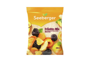 Džiovintų vaisių rinkinys SEEBERGER, 200 g