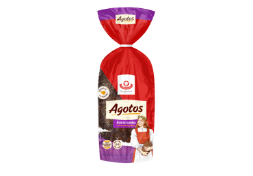 Šviesi ruginė raikyta AGOTOS duona su saulėgrąžomis, 700 g