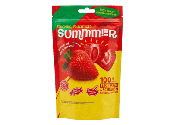 Freeze-dried strawberry slices SUMMMER, 25 g