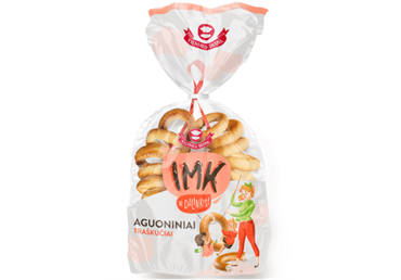 VILNIAUS DUONOS aguoniniai traškučiai IMK ant virvelės, 300 g