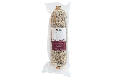 Smoked vegan sausage SALAMI EXTRA AMALA, 250 g