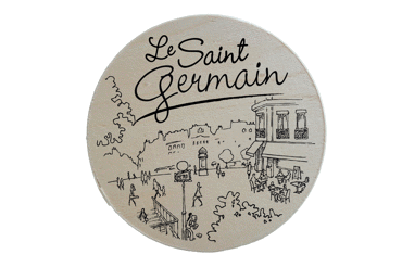 Plautos žievės pelėsinis sūris LE SAINT GERMAIN, 55 %, 200 g