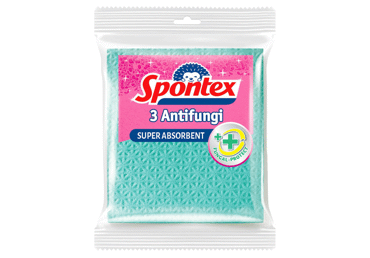 Šluostės-kempinės SPONTEX ANTIFUGI, 3 vnt., 3 vnt.