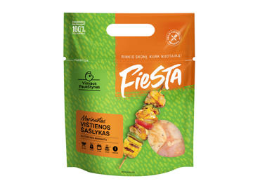 Vištienos šašlykas FIESTA švelniame marinate, 680 g