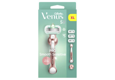 Razor VENUS Extra Smooth Sensitive Platinum Rosegold, 3 heads