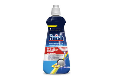Dishwasher Rinse Liquid FINISH RINSE AID MAX LEMON, 400 ml