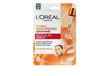 Lakštinė veido kaukė L'OREAL, 1 vnt.