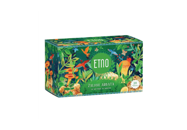 Зеленый чай ETNO с мятой и имбирем, 30 г