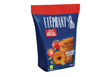 Крекеры ELEPHANT, томатный и травяной вкус, 70 г